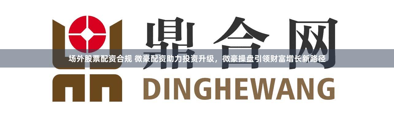 场外股票配资合规 微豪配资助力投资升级，微豪操盘引领财富增长新路径
