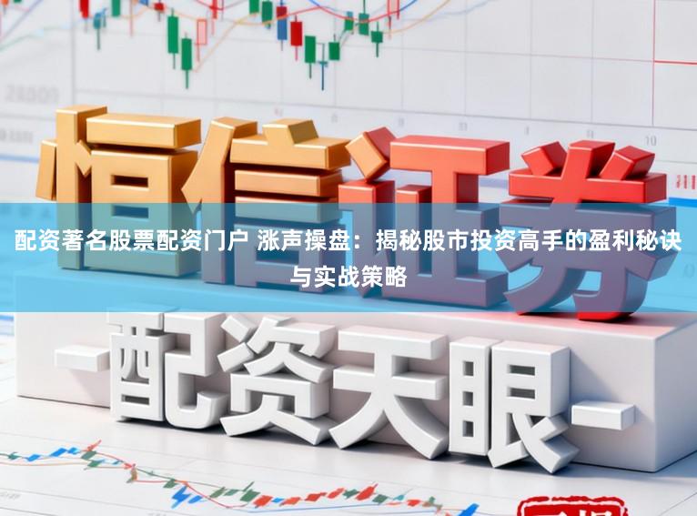 配资著名股票配资门户 涨声操盘：揭秘股市投资高手的盈利秘诀与实战策略